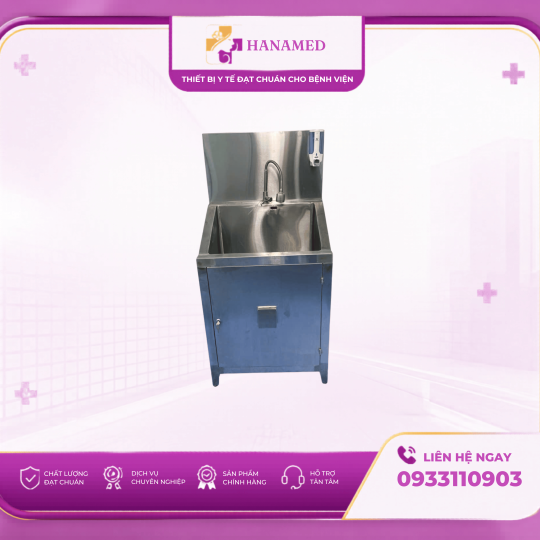 BỒN RỬA TAY INOX 1 VÒI 