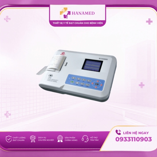 MÁY ĐIỆN TIM 3 CẦN CONTEC MODEL: ECG300G