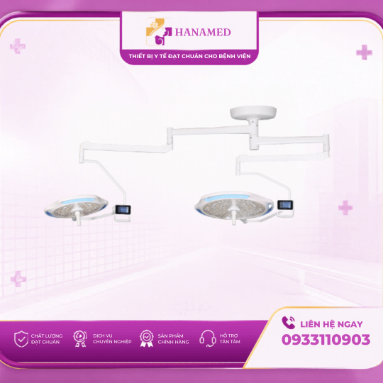 ĐÈN PHẪU THUẬT TREO TRẦN ELPIS MODEL: SOLAR MAX LED 160 + 80